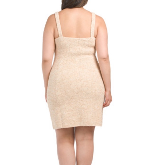 ST.JOHN BOUCLE SLUB STRETCH KNIT DRESS 👗 size 12  Brand new with tags 🏷️ - Picture 2 of 14